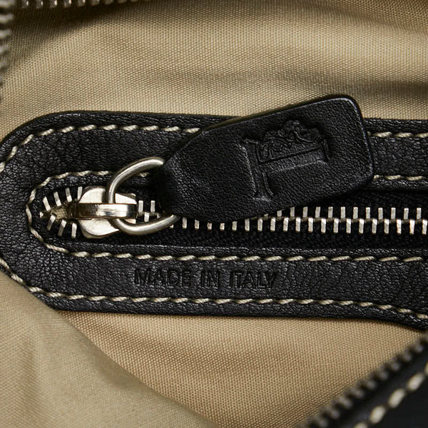トッズ ワンショルダーバッグ ブラック レザー レディース TOD’S 【中古】