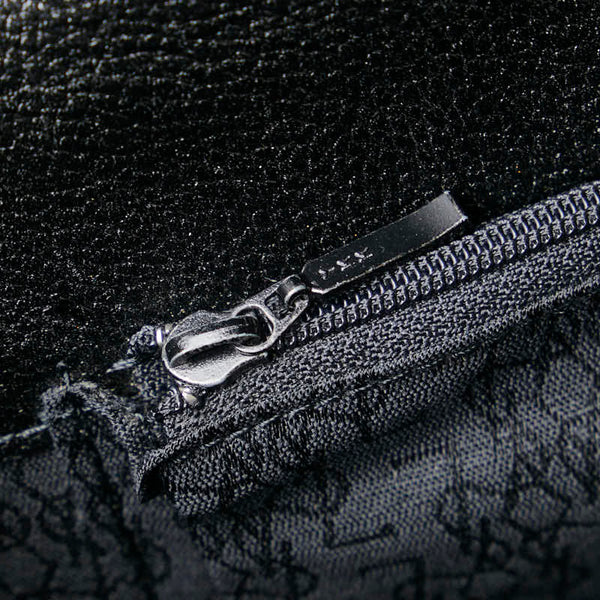 サンローラン YSLロゴ カサンドラ 斜め掛け ショルダーバッグ ブラック レザー レディース SAINT LAURENT 【中古】