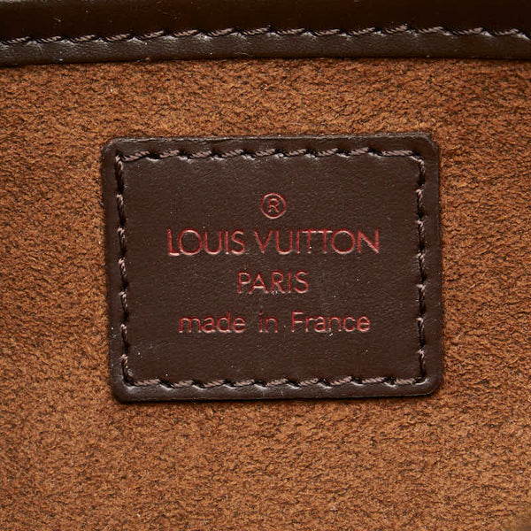 ルイ ヴィトン ダミエ サンルイ セカンドバッグ N51993 ブラウン PVC レザー レディース LOUIS VUITTON 【中古】