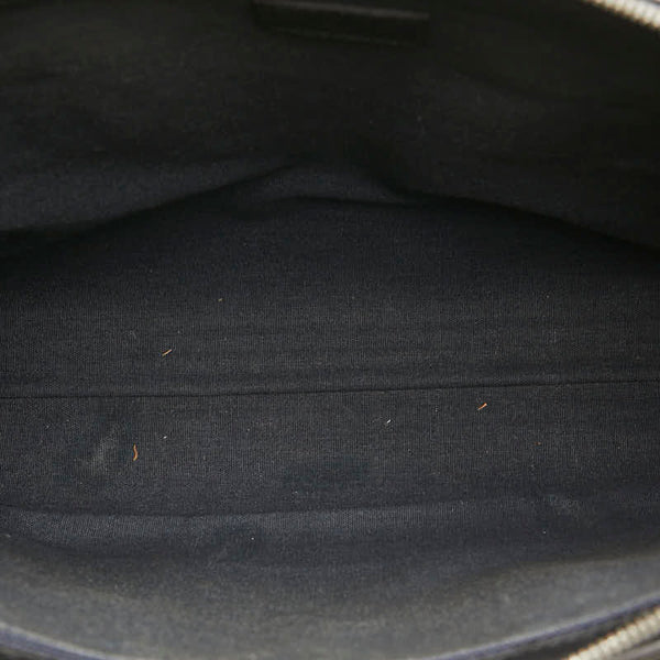 サルヴァトーレフェラガモ ビジネスバッグ ブラック レザー レディース Salvatore Ferragamo 【中古】