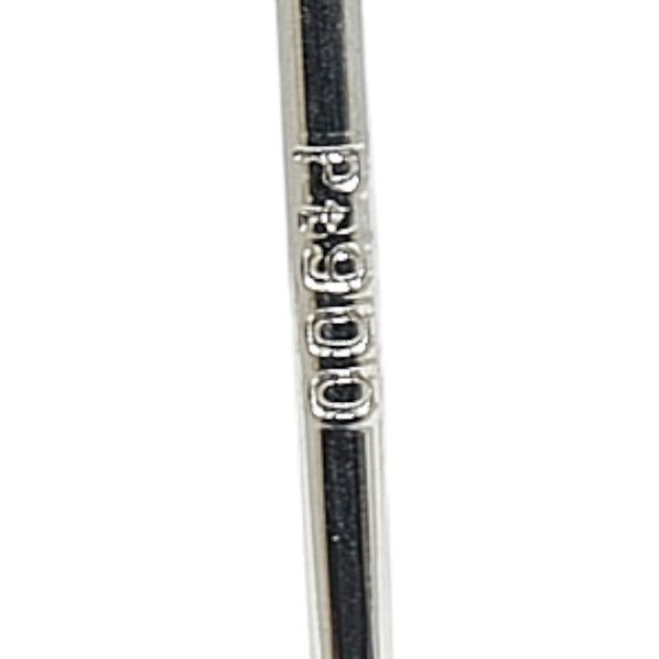 Pt900 プラチナ サファイア ダイヤ0.36ct スタッドピアス レディース 【中古】