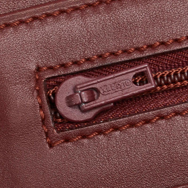 カルティエ マストライン クラッチバッグ セカンドバッグ ワインレッド レザー レディース CARTIER 【中古】