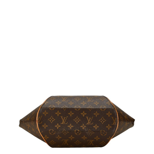 ルイ ヴィトン モノグラム エリプスMM ショルダーバッグ M51126 ブラウン PVC レザー レディース LOUIS VUITTON 【中古】