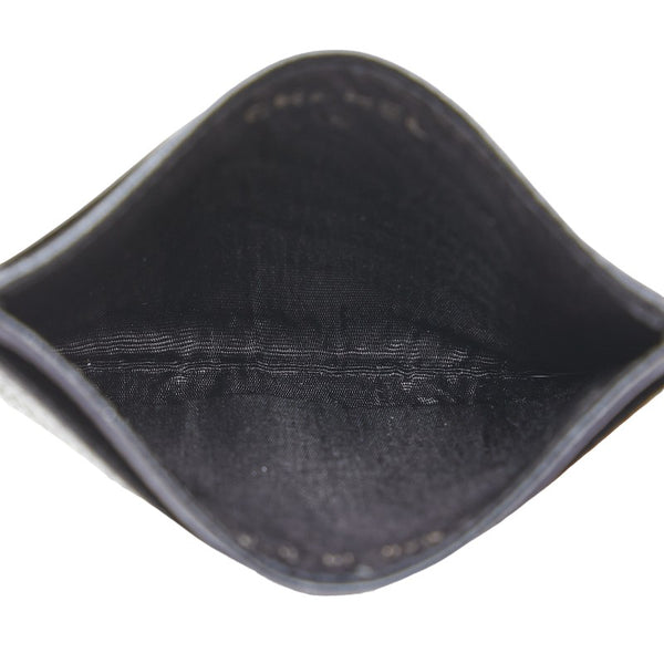 シャネル ココマーク カードケース 名刺入れ ブラック キャビアスキン レディース CHANEL 【中古】