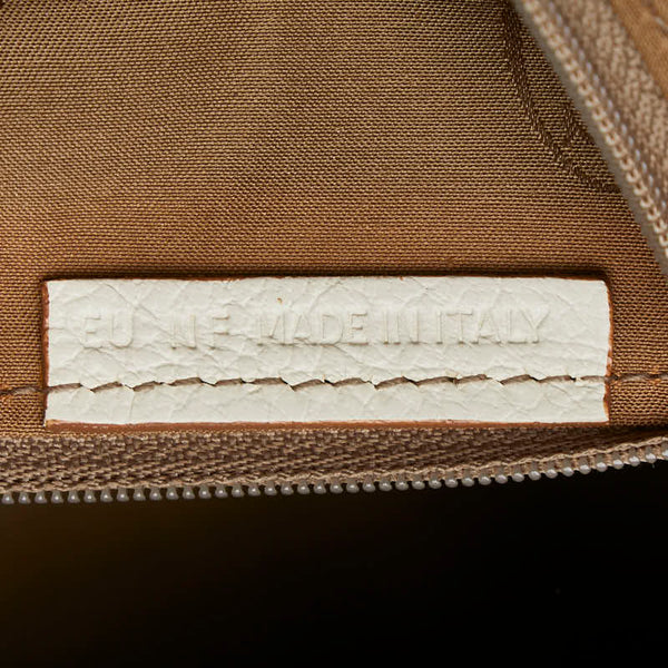 カルティエ マストライン マルチェロ ハンドバッグ ホワイト レザー レディース CARTIER 【中古】