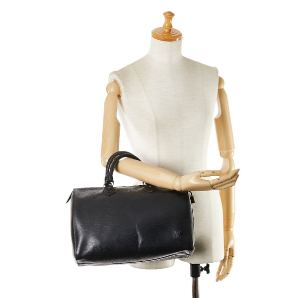 ルイ ヴィトン エピ スピーディ35 ハンドバッグ ボストンバッグ M42992 ノワール ブラック レザー レディース LOUIS VUITTON 【中古】