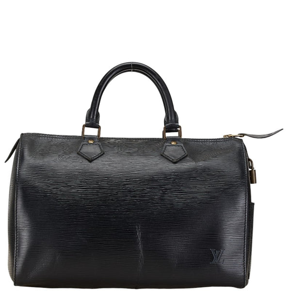ルイ ヴィトン エピ スピーディ35 ハンドバッグ ボストンバッグ M42992 ノワール ブラック レザー レディース LOUIS VUITTON 【中古】