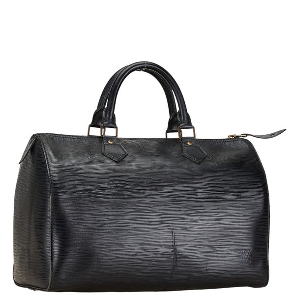 ルイ ヴィトン エピ スピーディ35 ハンドバッグ ボストンバッグ M42992 ノワール ブラック レザー レディース LOUIS VUITTON 【中古】