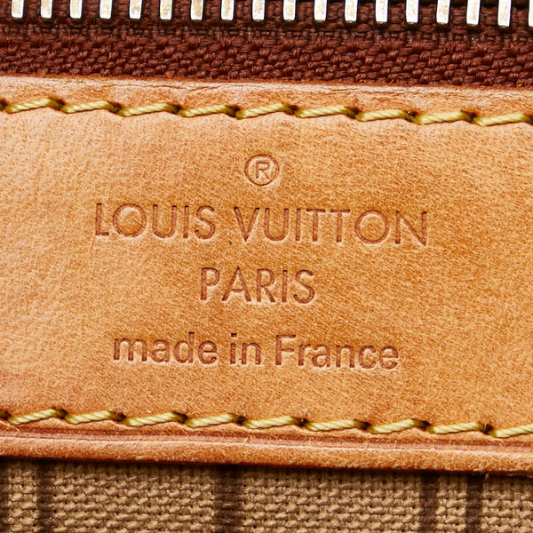 ルイ ヴィトン モノグラム ネヴァーフルPM ハンドバッグ トートバッグ M40155 ブラウン PVC レザー レディース LOUIS VUITTON 【中古】