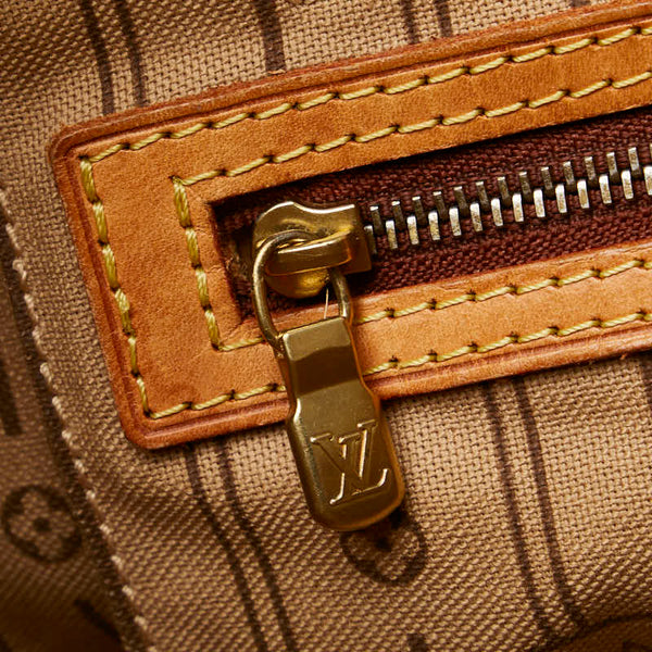 ルイ ヴィトン モノグラム ネヴァーフルPM ハンドバッグ トートバッグ M40155 ブラウン PVC レザー レディース LOUIS VUITTON 【中古】