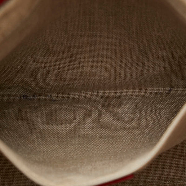 グッチ インターロッキングG ハンドバッグ ショルダーバッグ 2WAY 449659 レッド レザー レディース GUCCI 【中古】