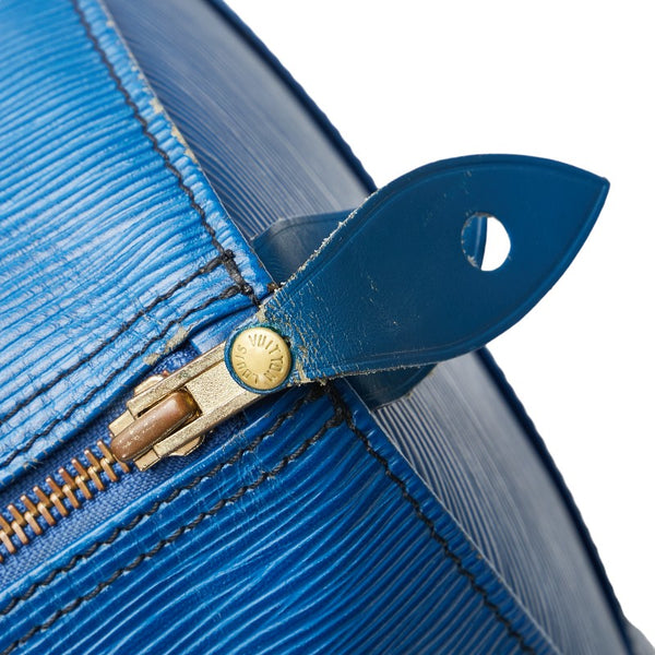 ルイ ヴィトン エピ スピーディ35 ボストンバッグ ハンドバッグ M42995 トレドブルー レザー レディース LOUIS VUITTON 【中古】