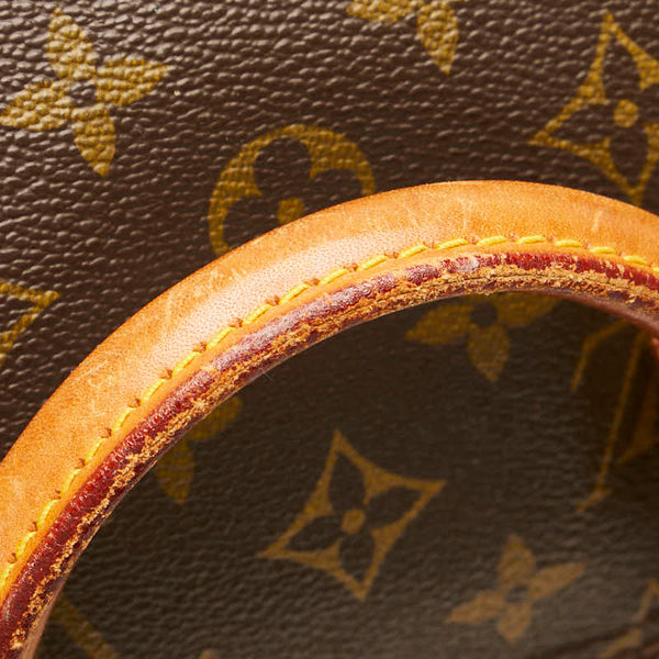 ルイ ヴィトン モノグラム スピーディ35 ハンドバッグ M41524 ブラウン PVC レザー レディース LOUIS VUITTON 【中古】
