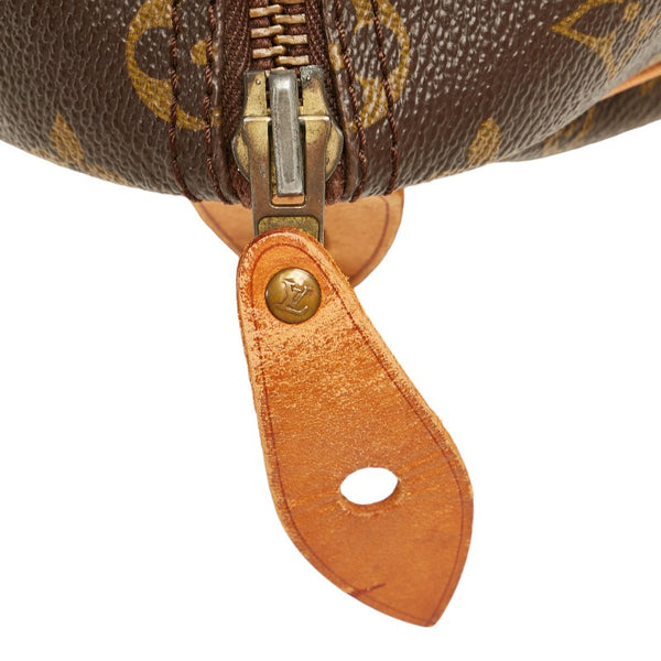 ルイ ヴィトン モノグラム スピーディ35 ハンドバッグ M41524 ブラウン PVC レザー レディース LOUIS VUITTON 【中古】
