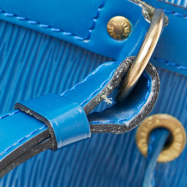 ルイ ヴィトン エピ ノエ ショルダーバッグ M44005 トレドブルー レザー レディース LOUIS VUITTON 【中古】