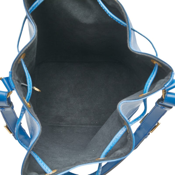 ルイ ヴィトン エピ ノエ ショルダーバッグ M44005 トレドブルー レザー レディース LOUIS VUITTON 【中古】