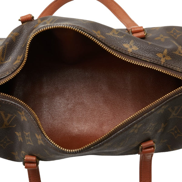 ルイ ヴィトン モノグラム パピヨン30 ハンドバッグ M51385 ブラウン PVC レザー レディース LOUIS VUITTON 【中古】