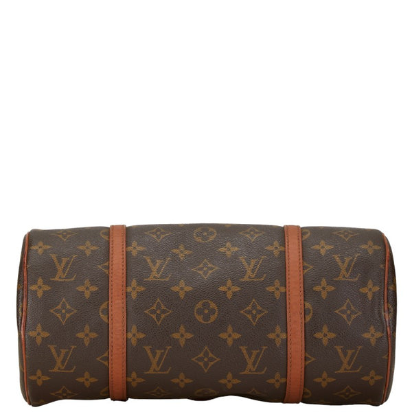 ルイ ヴィトン モノグラム パピヨン30 ハンドバッグ M51385 ブラウン PVC レザー レディース LOUIS VUITTON 【中古】