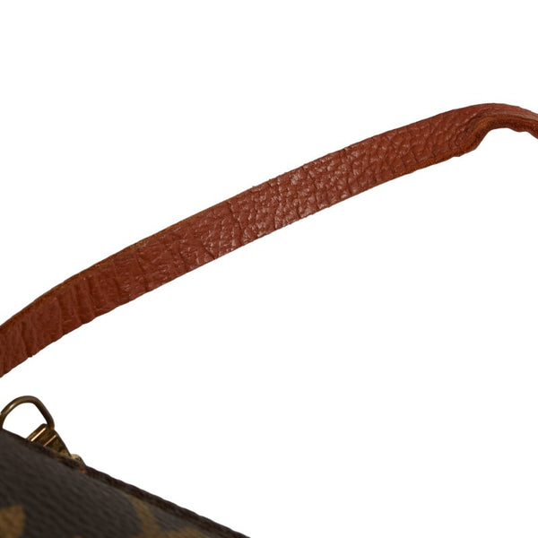 ルイ ヴィトン モノグラム パピヨン30 ハンドバッグ M51385 ブラウン PVC レザー レディース LOUIS VUITTON 【中古】