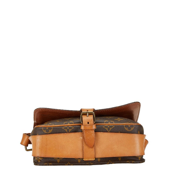 ルイ ヴィトン モノグラム カルトシエールMM 斜め掛け ショルダーバッグ M51253 ブラウン PVC レザー レディース LOUIS VUITTON 【中古】