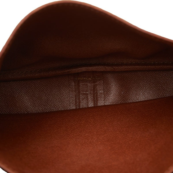 ルイ ヴィトン モノグラム カルトシエールMM 斜め掛け ショルダーバッグ M51253 ブラウン PVC レザー レディース LOUIS VUITTON 【中古】