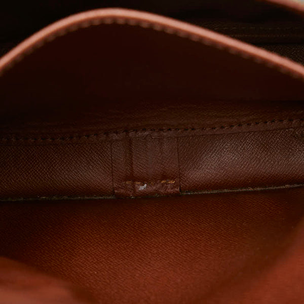 ルイ ヴィトン モノグラム カルトシエールMM 斜め掛け ショルダーバッグ M51253 ブラウン PVC レザー レディース LOUIS VUITTON 【中古】
