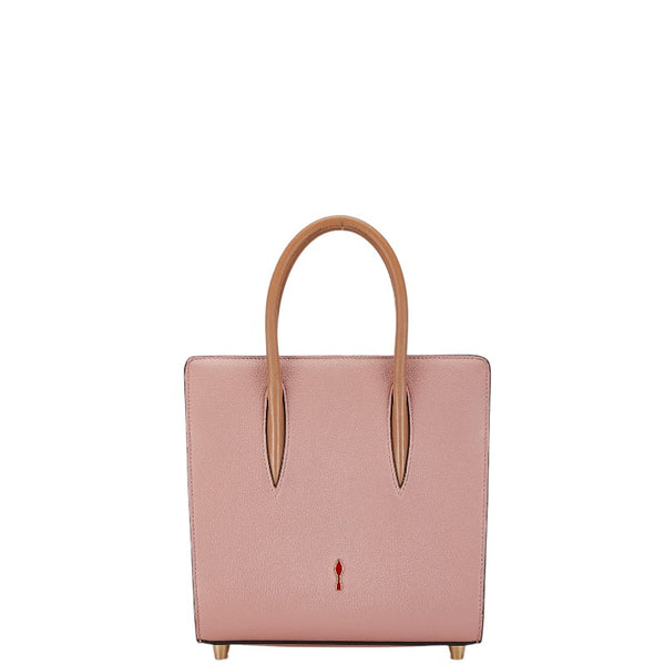 クリスチャンルブタン スタッズ パロマ スモール ハンドバッグ ショルダーバッグ 2WAY ピンク レザー パテントレザー レディース Christian Louboutin 【中古】