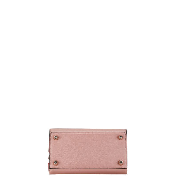 クリスチャンルブタン スタッズ パロマ スモール ハンドバッグ ショルダーバッグ 2WAY ピンク レザー パテントレザー レディース Christian Louboutin 【中古】