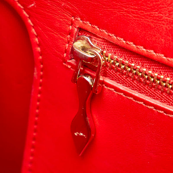 クリスチャンルブタン スタッズ パロマ スモール ハンドバッグ ショルダーバッグ 2WAY ピンク レザー パテントレザー レディース Christian Louboutin 【中古】