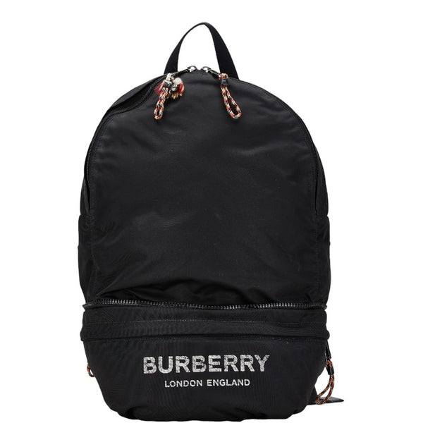 バーバリー リュック バックパック ウエストバッグ 2WAY 8013519 ブラック ナイロン レディース BURBERRY 【中古】