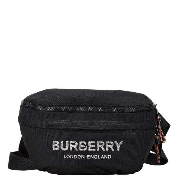 バーバリー リュック バックパック ウエストバッグ 2WAY 8013519 ブラック ナイロン レディース BURBERRY 【中古】