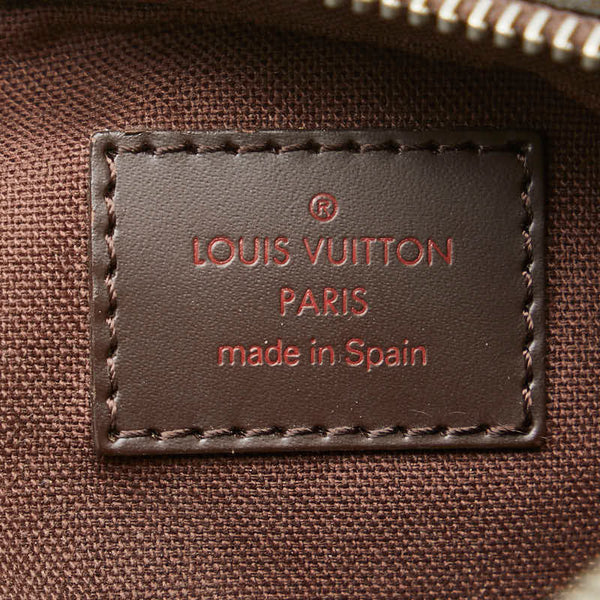ルイ ヴィトン ダミエ ジェロニモス ボディバッグ ウエストバッグ Ｎ51994 ブラウン PVC レザー レディース LOUIS VUITTON 【中古】