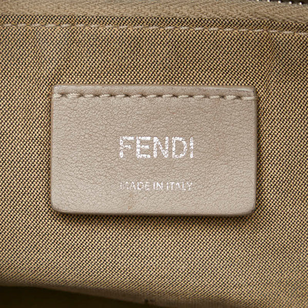 フェンディ バイザウェイ ハンドバッグ ショルダーバッグ 2WAY 8BL146 グレー レザー レディース FENDI 【中古】