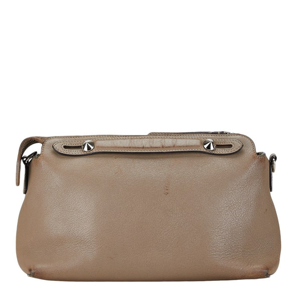 フェンディ バイザウェイ ハンドバッグ ショルダーバッグ 2WAY 8BL146 グレー レザー レディース FENDI 【中古】
