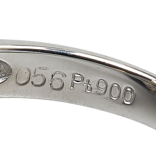 Pt900 プラチナ サファイア2.25ct ダイヤ0.56ct リング 指輪 レディース 11号 【中古】