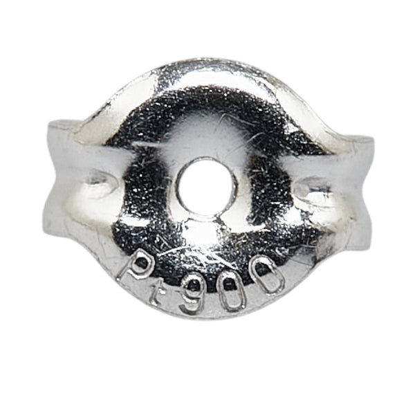 Pt900 プラチナ ダイヤ0.401ct スタッドピアス レディース 【中古】