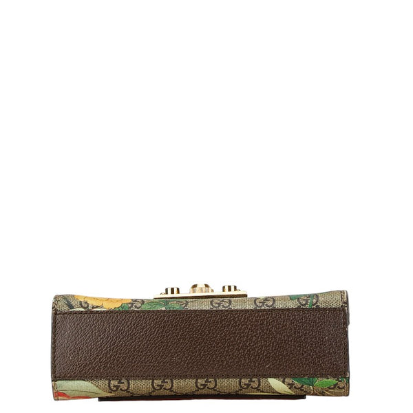 グッチ GGスプリーム ティアン 斜め掛け チェーン ショルダーバッグ 409487 ベージュ PVC レザー レディース GUCCI 【中古】