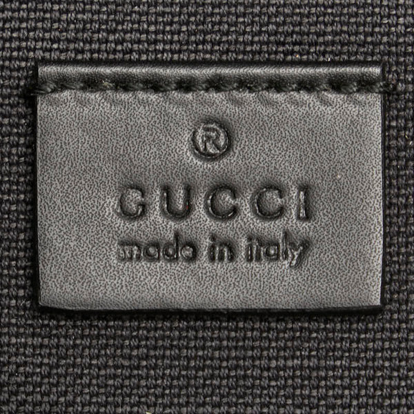 グッチ GGスプリーム ウエストバッグ ボディバッグ ショルダーバッグ 478325 ブラック PVC レザー レディース GUCCI 【中古】