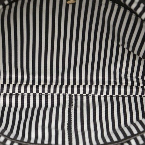 ケイトスペード ロゴ 斜め掛け ショルダーバッグ ブラック レザー レディース Kate Spade 【中古】