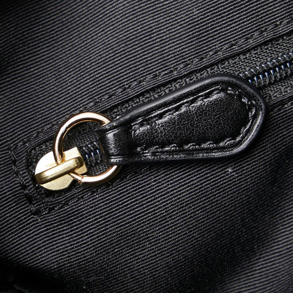 コーチ シグネチャー ハンドバッグ ミニボストンバッグ F83607 ブラウン ブラック PVC レザー レディース COACH 【中古】