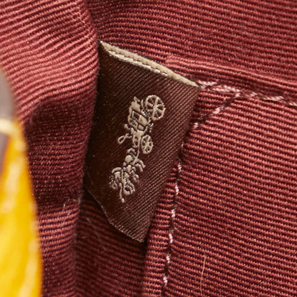 コーチ ホース アンド キャリッジ 斜め掛け ショルダーバッグ C4058 イエロー レザー レディース COACH 【中古】