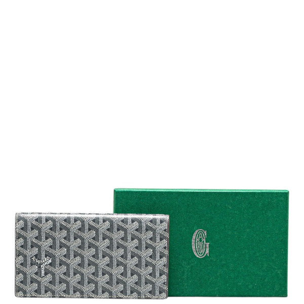 ゴヤール リシュリュー 長財布 グリス グレー レザー レディース GOYARD 【中古】