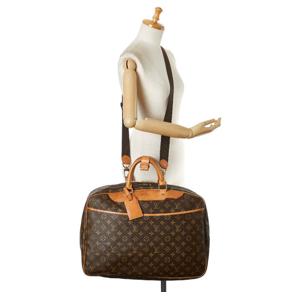 ルイ ヴィトン モノグラム アリゼ ボストンバッグ ショルダーバッグ 2WAY M41399 ブラウン  レザー PVC メンズ LOUIS VUITTON 【中古】