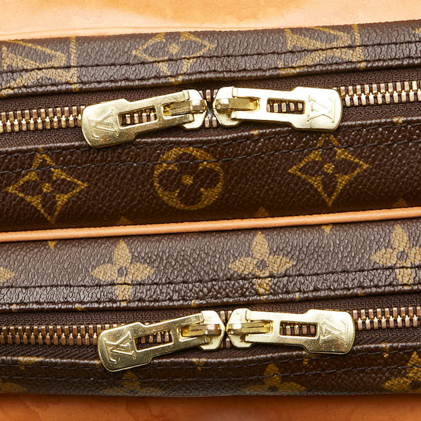 ルイ ヴィトン モノグラム アリゼ ボストンバッグ ショルダーバッグ 2WAY M41399 ブラウン  レザー PVC メンズ LOUIS VUITTON 【中古】