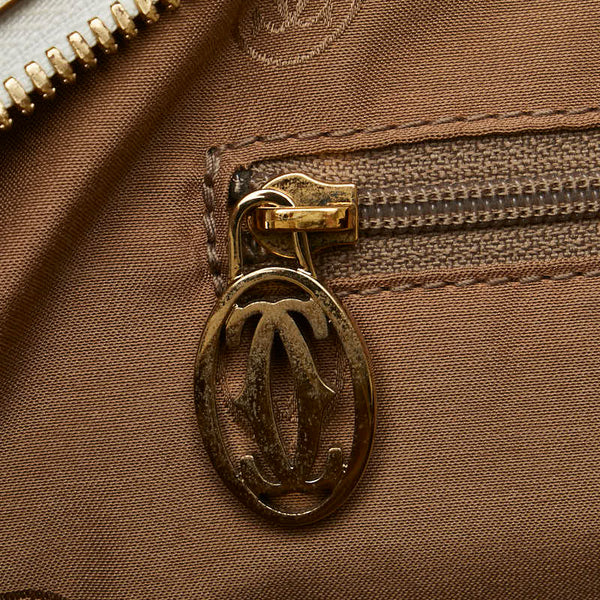 カルティエ マルチェロ ドゥ カルティエ ハンドバッグ ショルダーバッグ 2WAY ホワイト レザー レディース CARTIER 【中古】