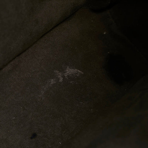 グッチ GGブルームス リュック バックパック 546327 ベージュ ネイビー PVC レザー レディース GUCCI 【中古】