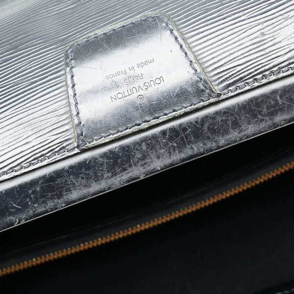 ルイ ヴィトン エピ セルヴィエット フェルモワール ビジネスバッグ M54352 ノワール ブラック レザー メンズ LOUIS VUITTON 【中古】
