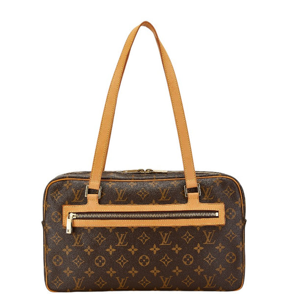 ルイ ヴィトン モノグラム シテGM ハンドバッグ ショルダーバッグ M51181 ブラウン PVC レザー レディース LOUIS VUITTON 【中古】