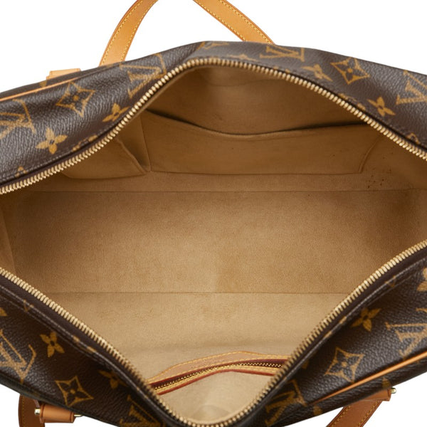 ルイ ヴィトン モノグラム シテGM ハンドバッグ ショルダーバッグ M51181 ブラウン PVC レザー レディース LOUIS VUITTON 【中古】