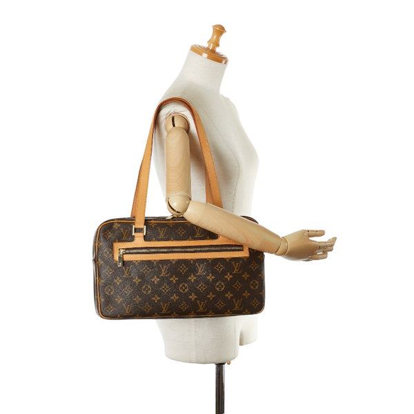 ルイ ヴィトン モノグラム シテGM ハンドバッグ ショルダーバッグ M51181 ブラウン PVC レザー レディース LOUIS VUITTON 【中古】